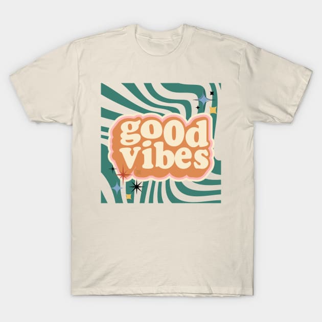 Good Vibes Retro T-Shirt by Lost id